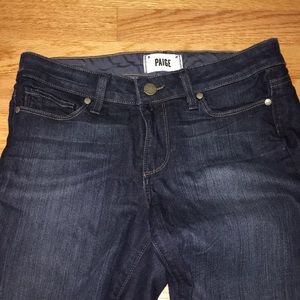 Paige Denim size28 Skyline Boot dark jeans